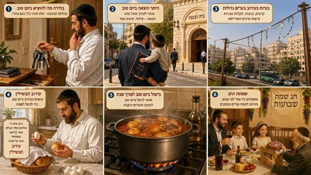 הלכות הוצאה ביום טוב ושבת, עירובין ועירובי תבשילין – גבולות ההיתר, חששות העירוב, והנהגות נכונות לחג השבועות