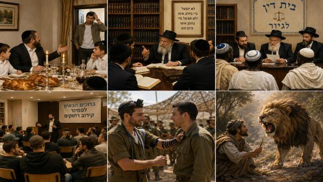 האם מותר להזמין חילונים וגויים לחג? דין בישול ביום טוב, תינוק שנשבה, וגדר מחלל שבת בפרהסיא