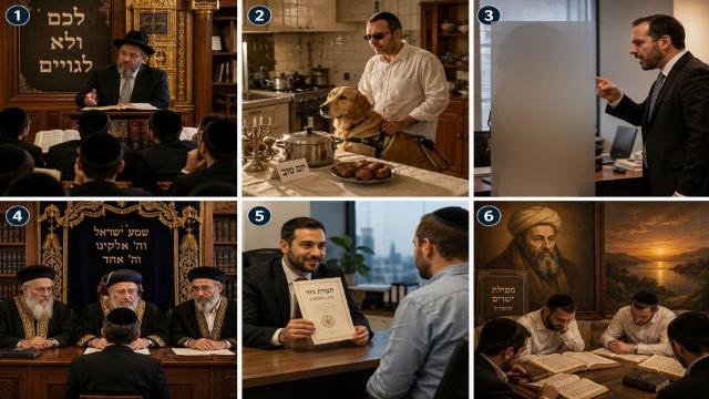 "לכם ולא לגויים" – הלכות יום טוב, גיורים פיקטיביים, כיסוי ראש ומסירות נפש על קיום התורה