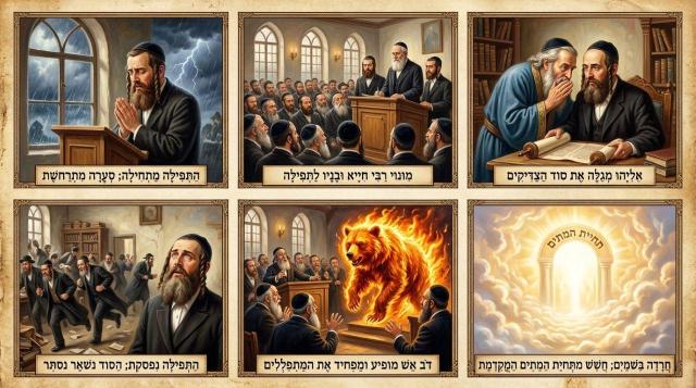 גבורות גשמים וברכת מחיה המתים: העומק ההלכתי, מעשה דרבי חייא וסוד גשמי הברכה