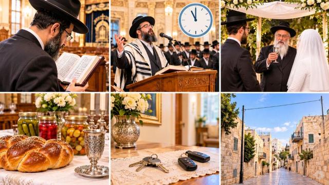 שו"ת הלכתי: שגגות בתפילה "ברך עלינו" דיני שליח ציבור, מוקצה וטלטול בשבת