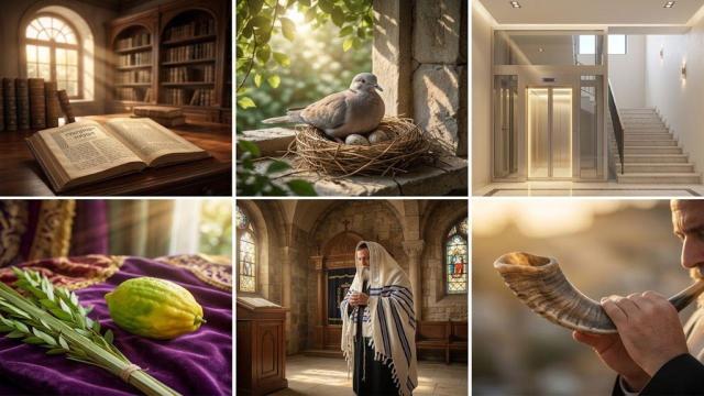 משפטי התורה ופסיקת ההלכה: עקרונות הכלל "אילו ראה מרן", מנהגי שילוח הקן, הוצאות מעלית, והלכות ימים נוראים