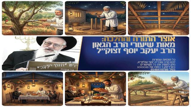 דיני קציצת עצי פרי, סכנת בל תשחית, והלכות בניית הסוכה והסכך כהלכה