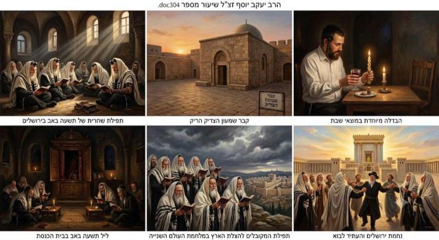 הלכות ומנהגי תשעה באב: הנחת תפילין, סדר ההבדלה ומעלת פיטום הקטורת