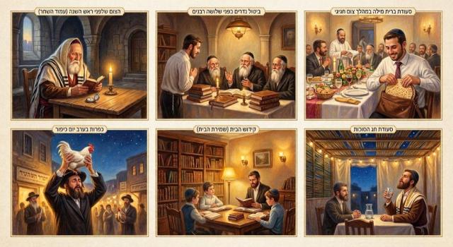 הלכות התרת נדרים ומנהגים טובים